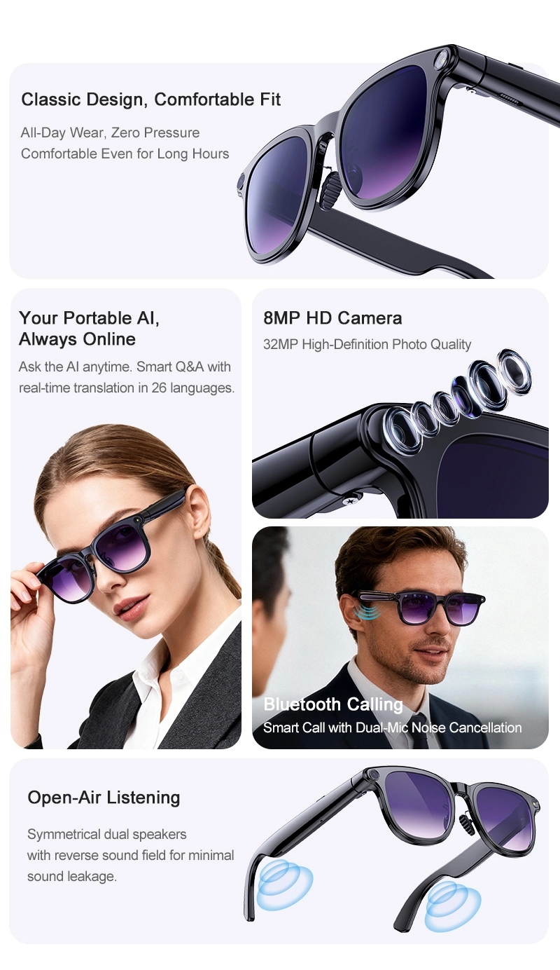 AI Audio Glasses Function AI Audio Glasses Function