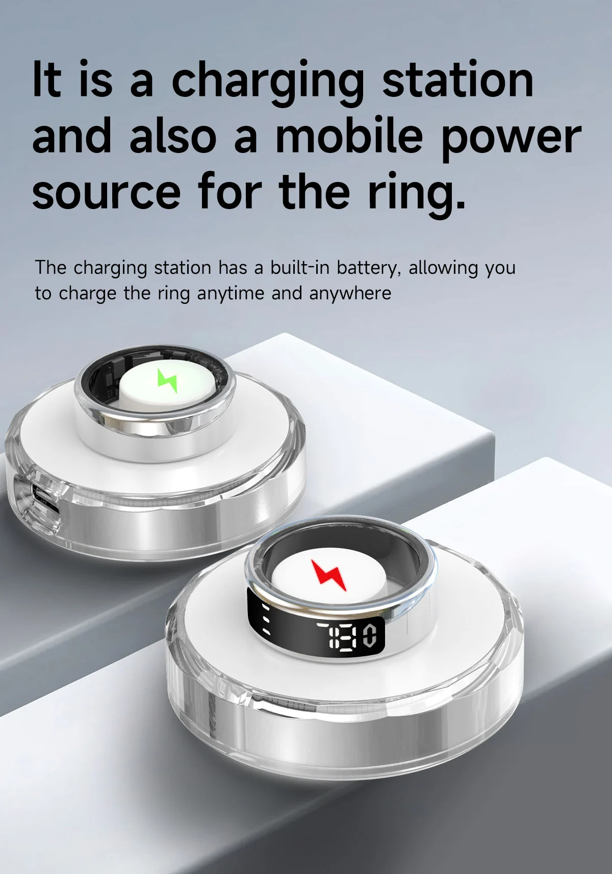 Waterproof Health Smart Ring New Technology