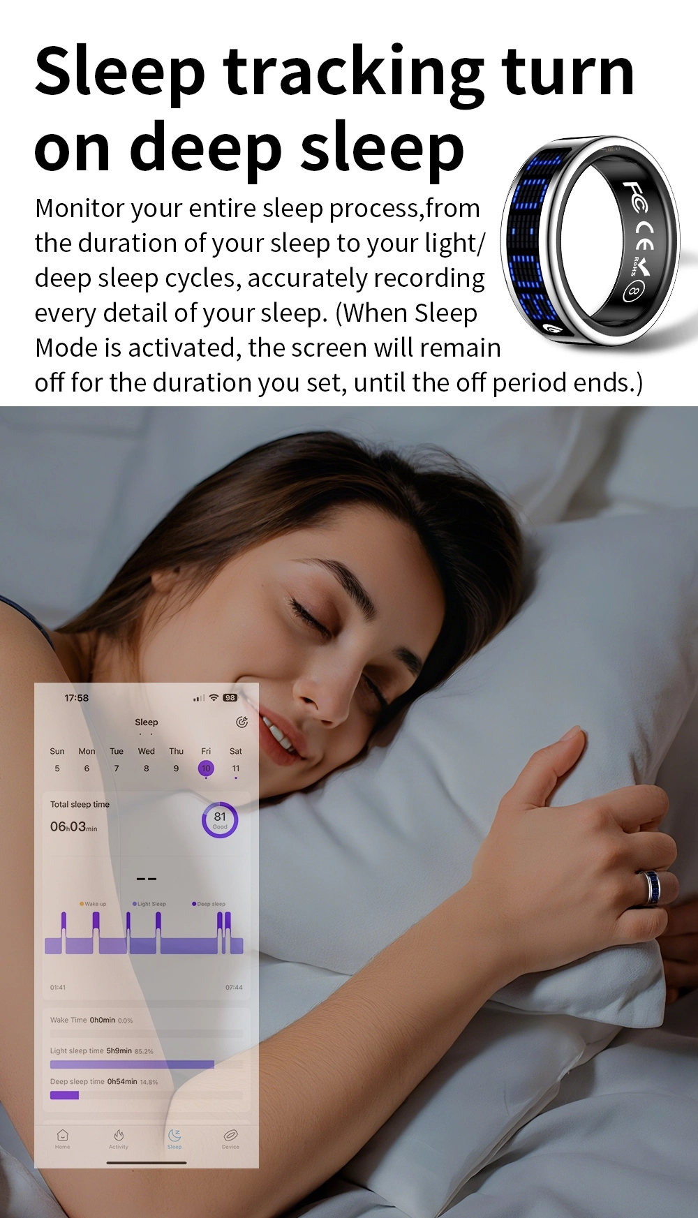 Sleep Health Smart Ring Function Sleep Health Smart Ring Function