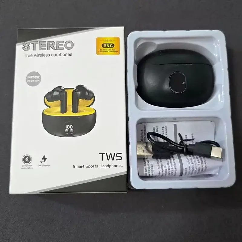 Compact Wireless Earphones Package Compact Wireless Earphones Package