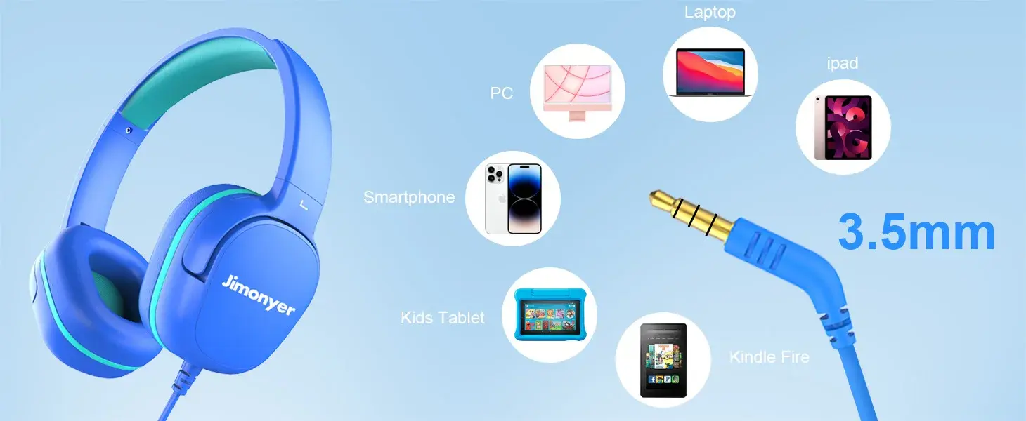 Kids Hearing Safe Headphones Applicable Devices Kids Hearing Safe Headphones Applicable Devices