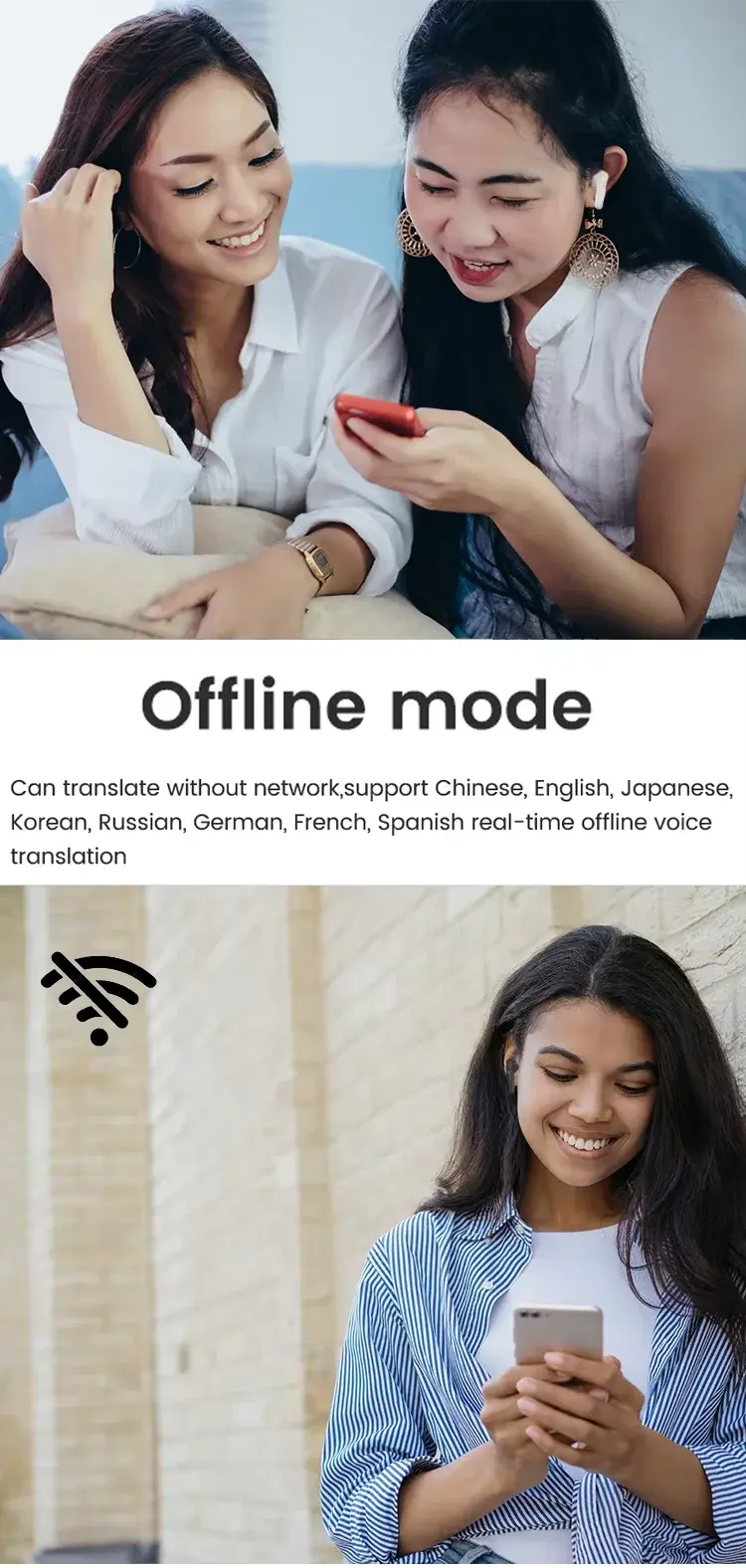 Voice Translation Earphones 功能 Voice Translation Earphones 功能