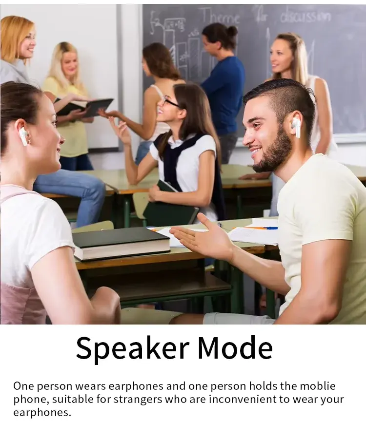 Voice Translation Earphones scene Voice Translation Earphones scene