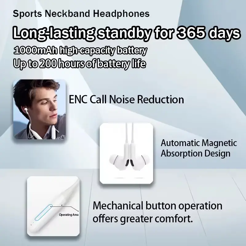 Neckband Sport Earphones Feature and Function Neckband Sport Earphones Feature and Function