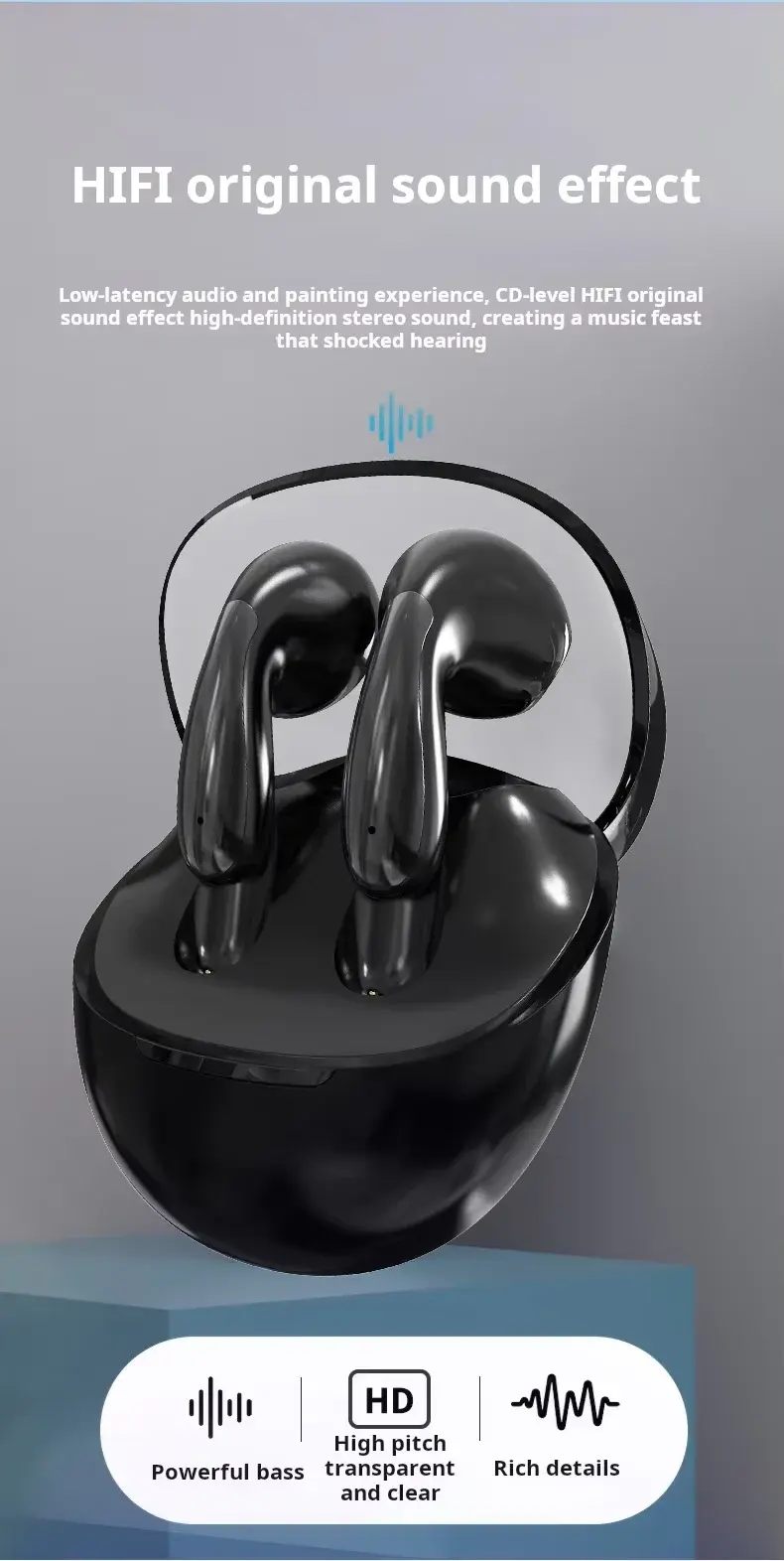 Noise Cancel Wireless Earbuds Function
