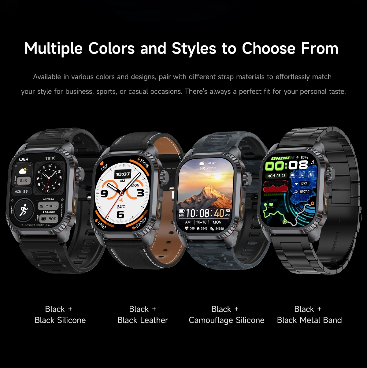 Aluminum Smartwatch style Aluminum Smartwatch style