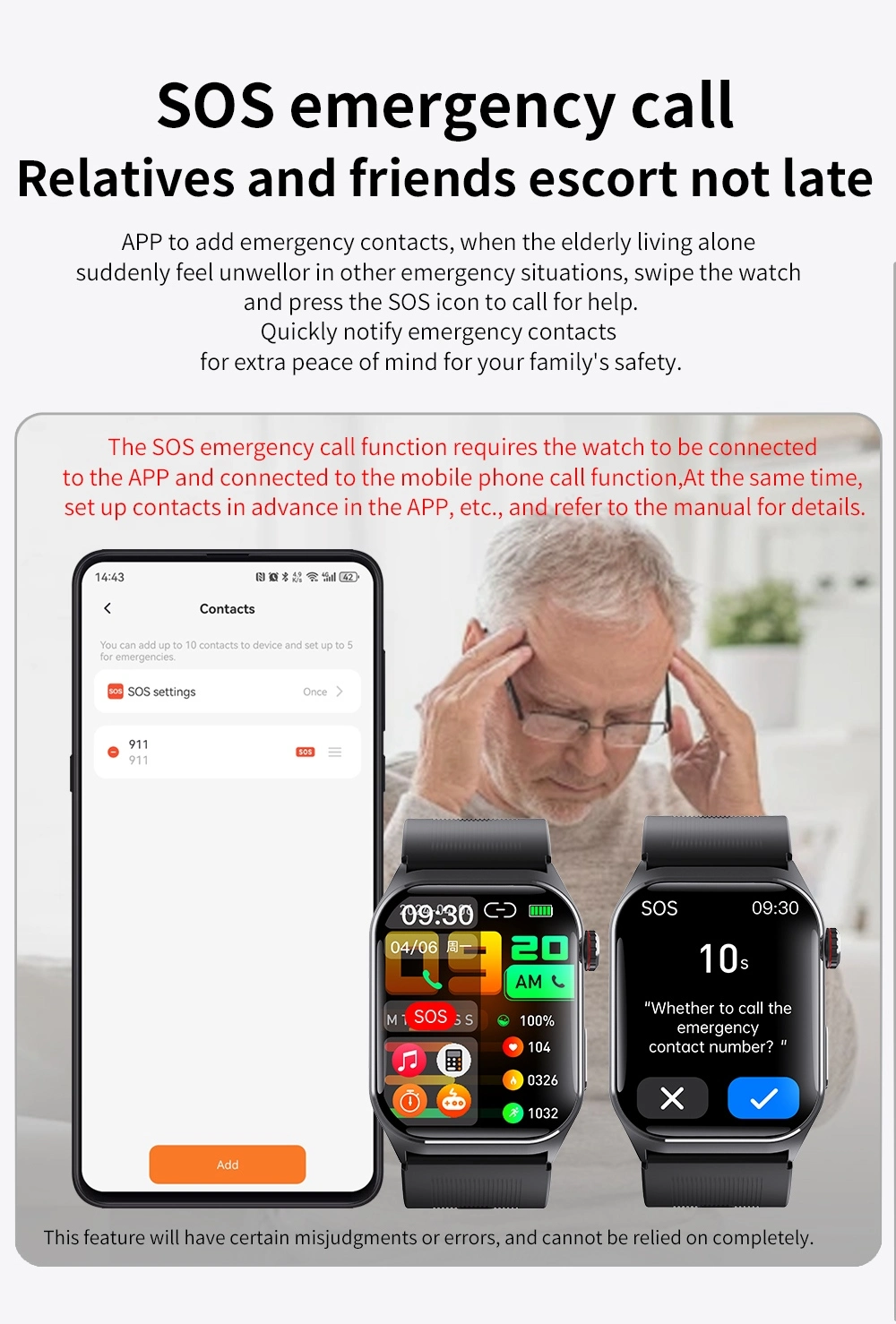 ECG Health Smartwatch function