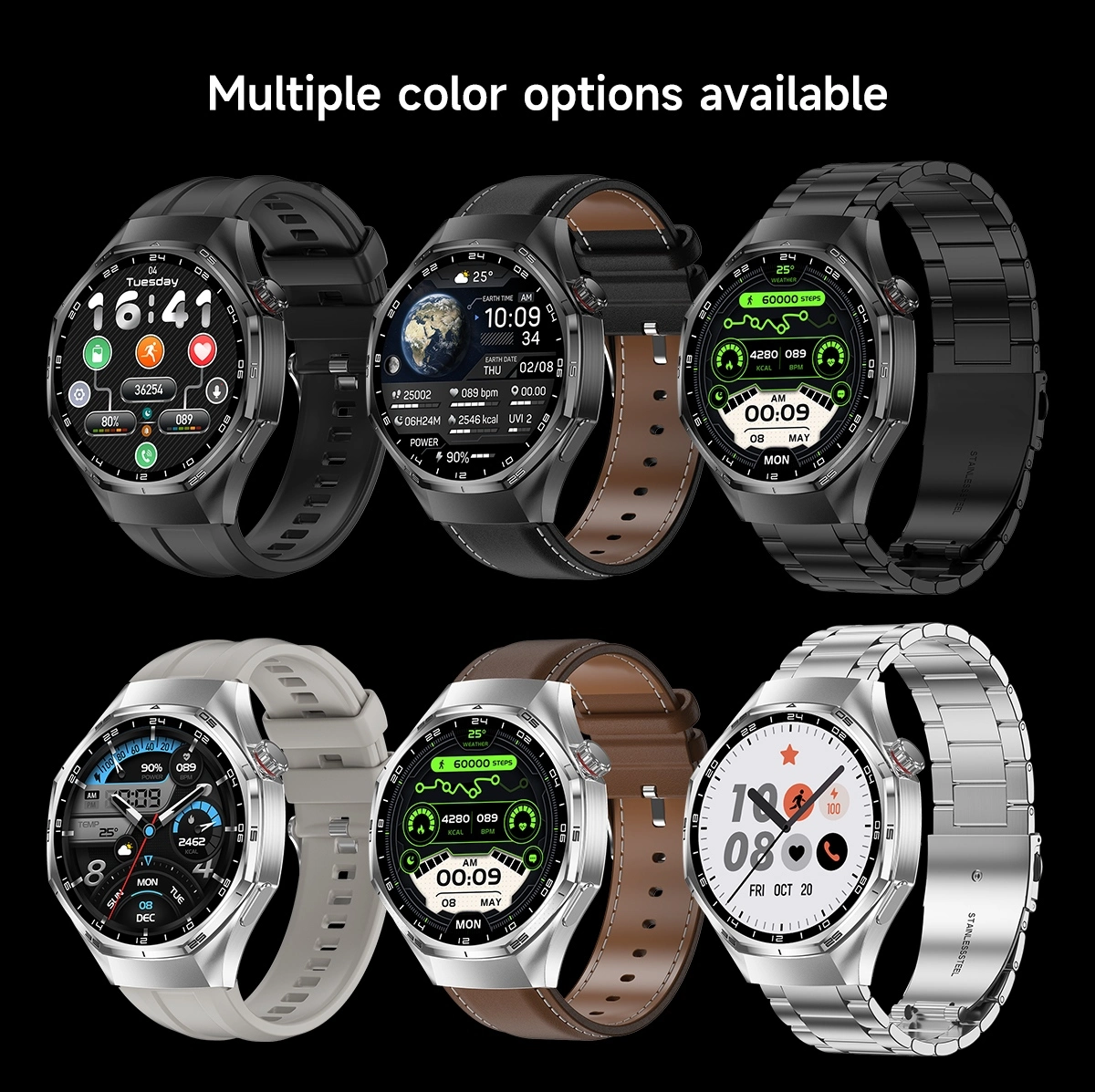 Titanium eSIM Smartwatch style