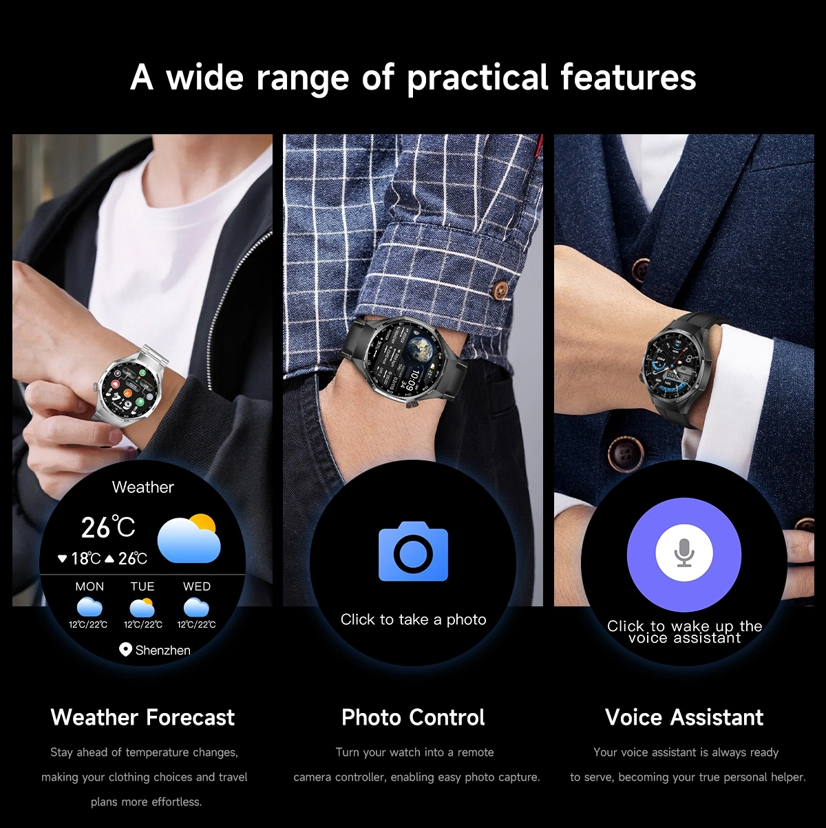 Titanium eSIM Smartwatch function Titanium eSIM Smartwatch function