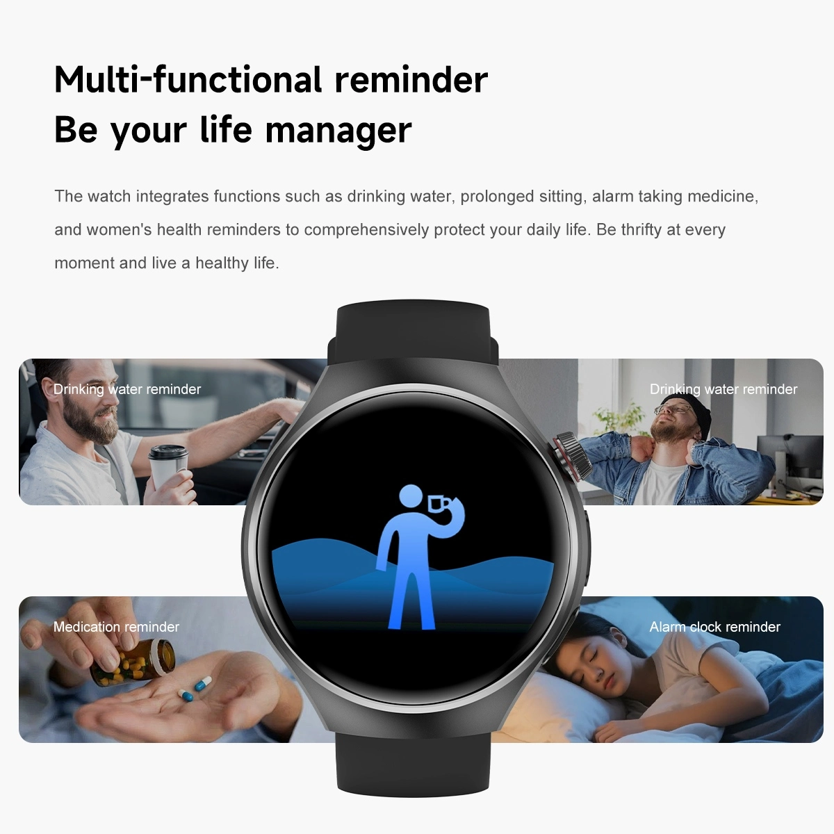 Heart Rate Sleep Smartwatch use scene