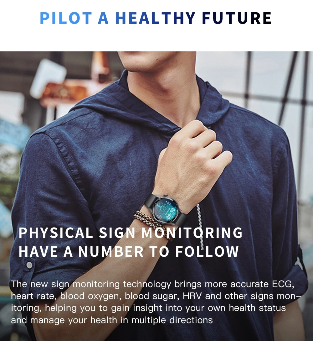 ECG Spo2 Smartwatch ues wear