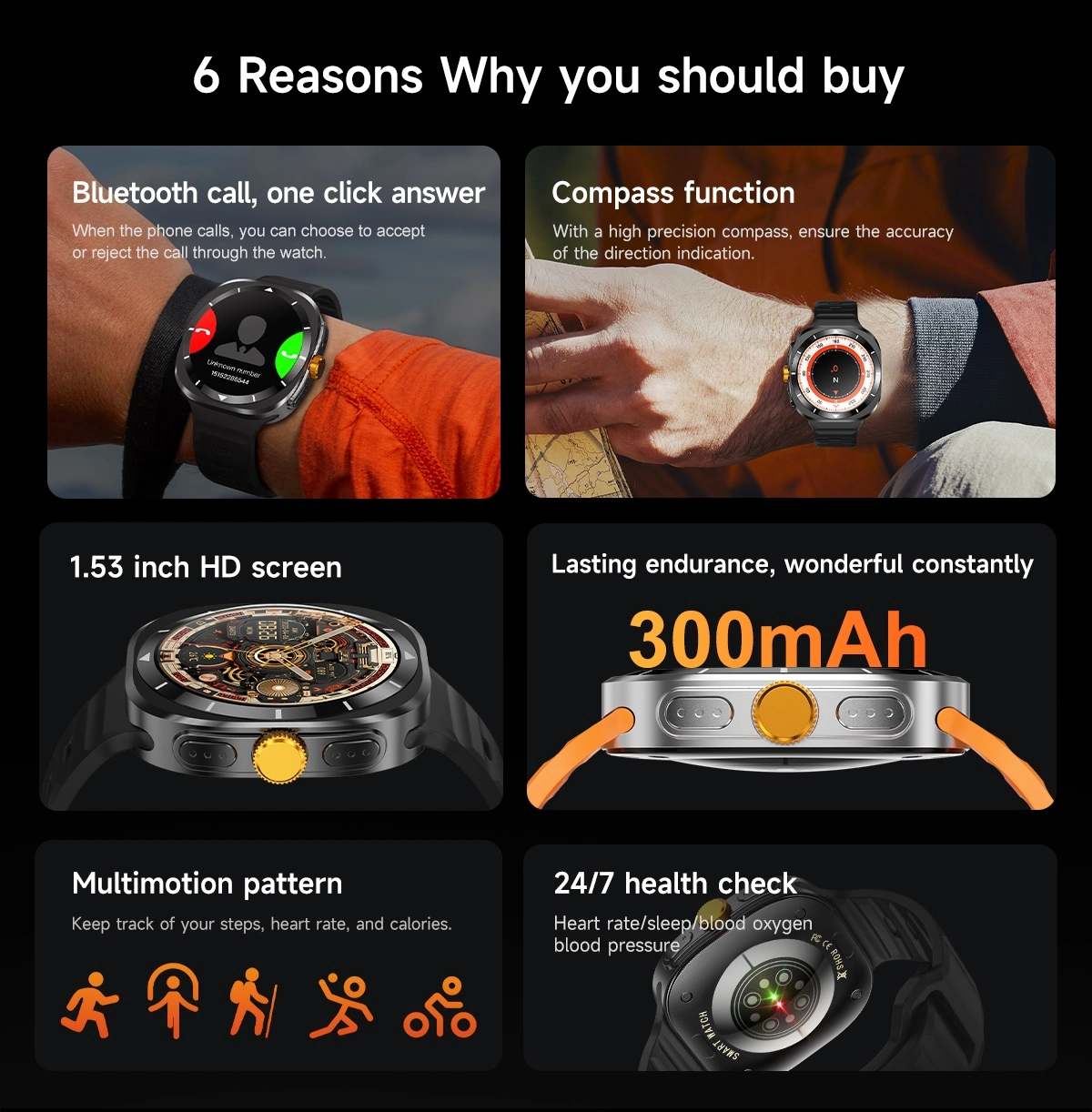 Custom Dial Smartwatch advantage