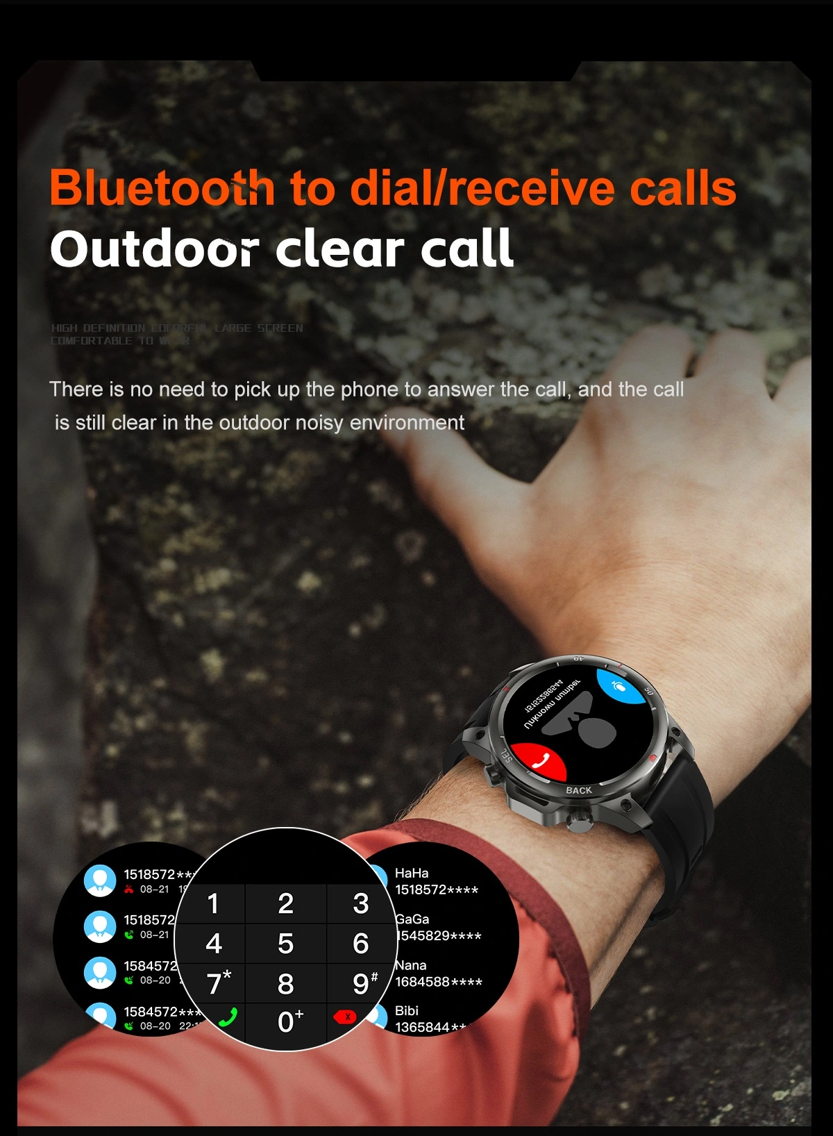 Voice Call Smartwatch function Voice Call Smartwatch function