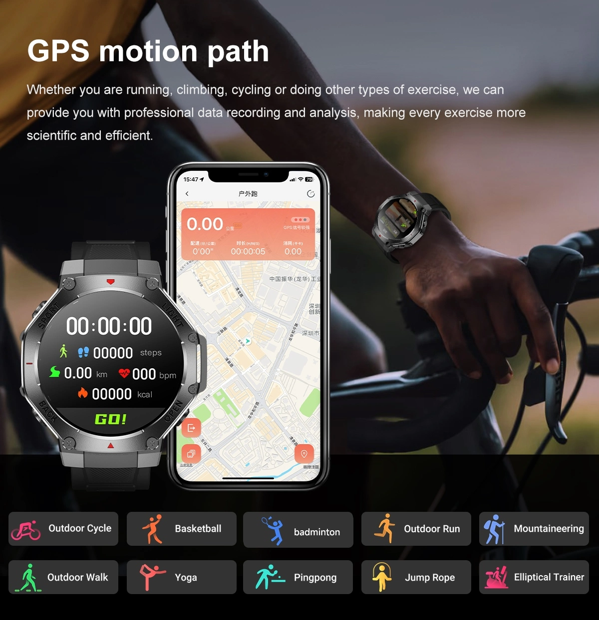 Athletic GPS Smartwatch function and use Athletic GPS Smartwatch function and use