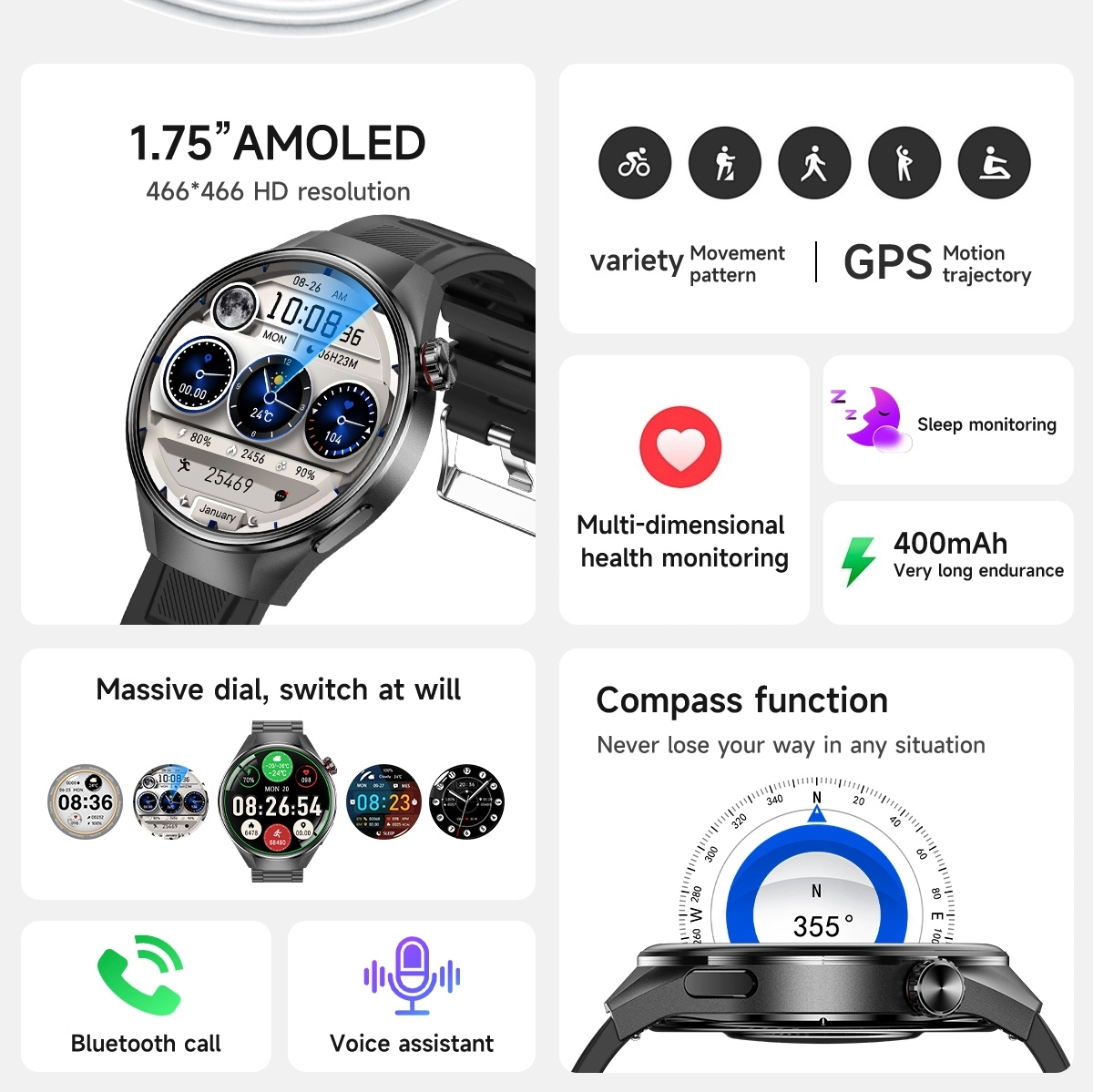 Smooth Display Smartwatch advantage Smooth Display Smartwatch advantage