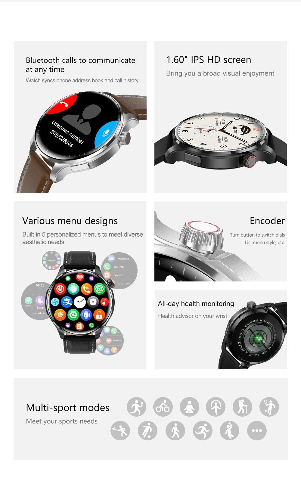 Outdoor Light smartwatch advantage