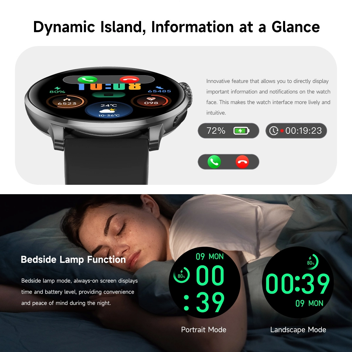Steel Case Smartwatch function