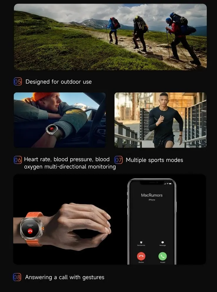 Curved Glass Smartwatch advantage Curved Glass Smartwatch advantage