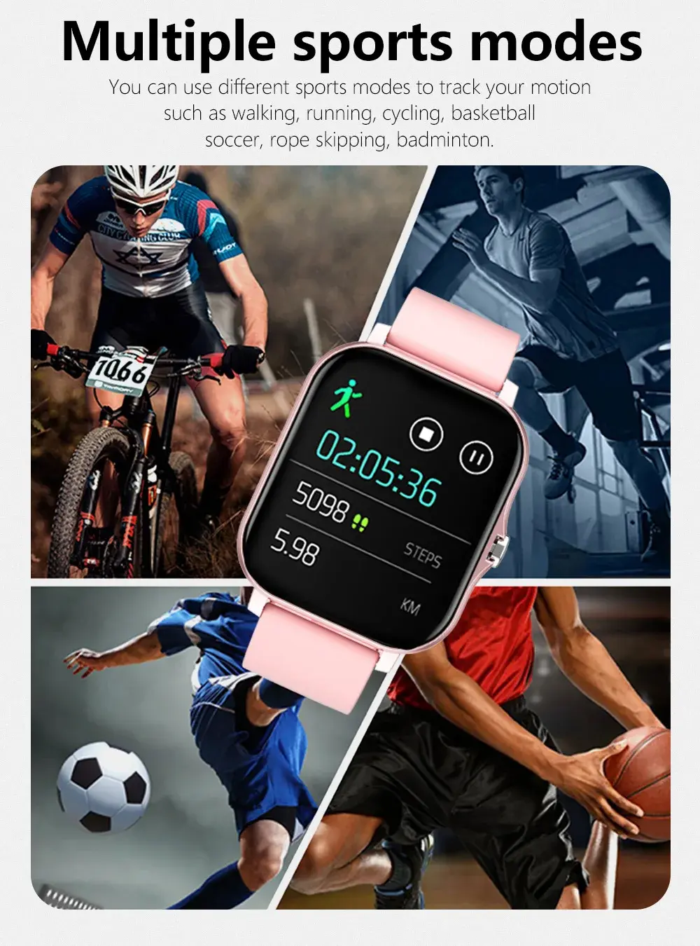 Large Display Lightweight Daily Smartwatch scene