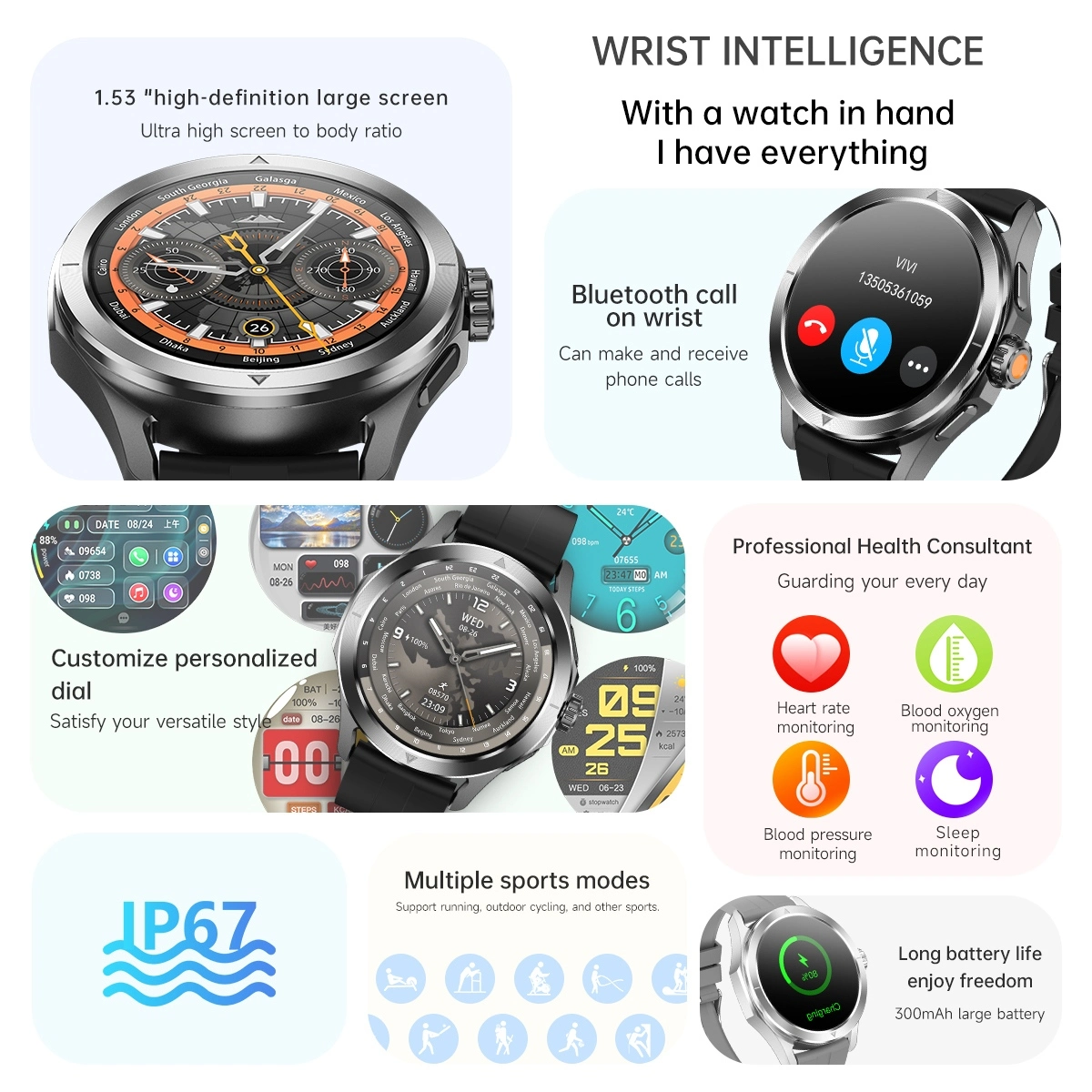 Dual Band GPS Smartwatch advantage Dual Band GPS Smartwatch advantage