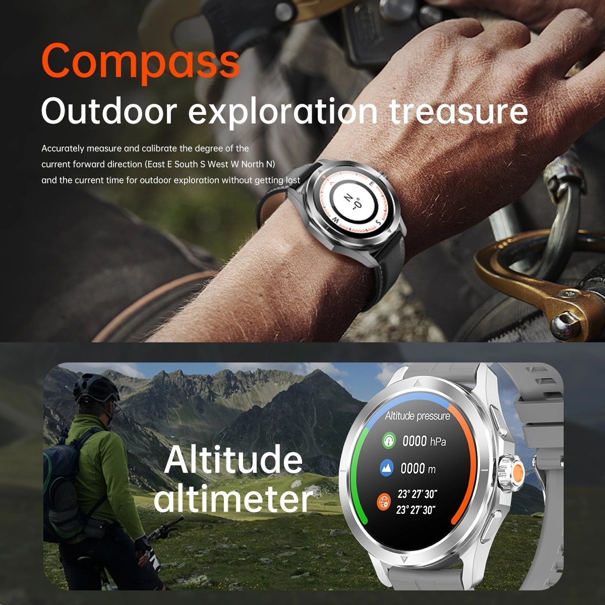 Dual Band GPS Smartwatch function Dual Band GPS Smartwatch function