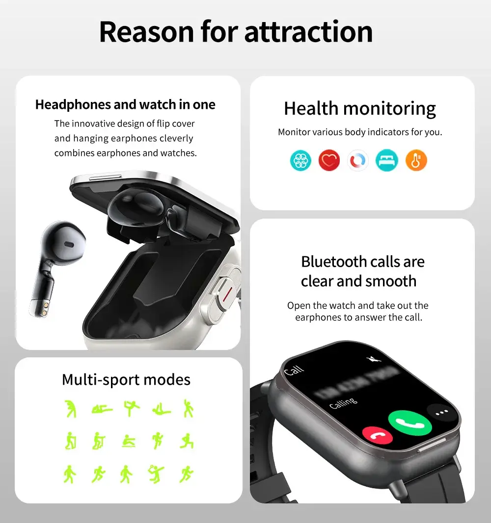 Smartwatch 2 in 1 advantage