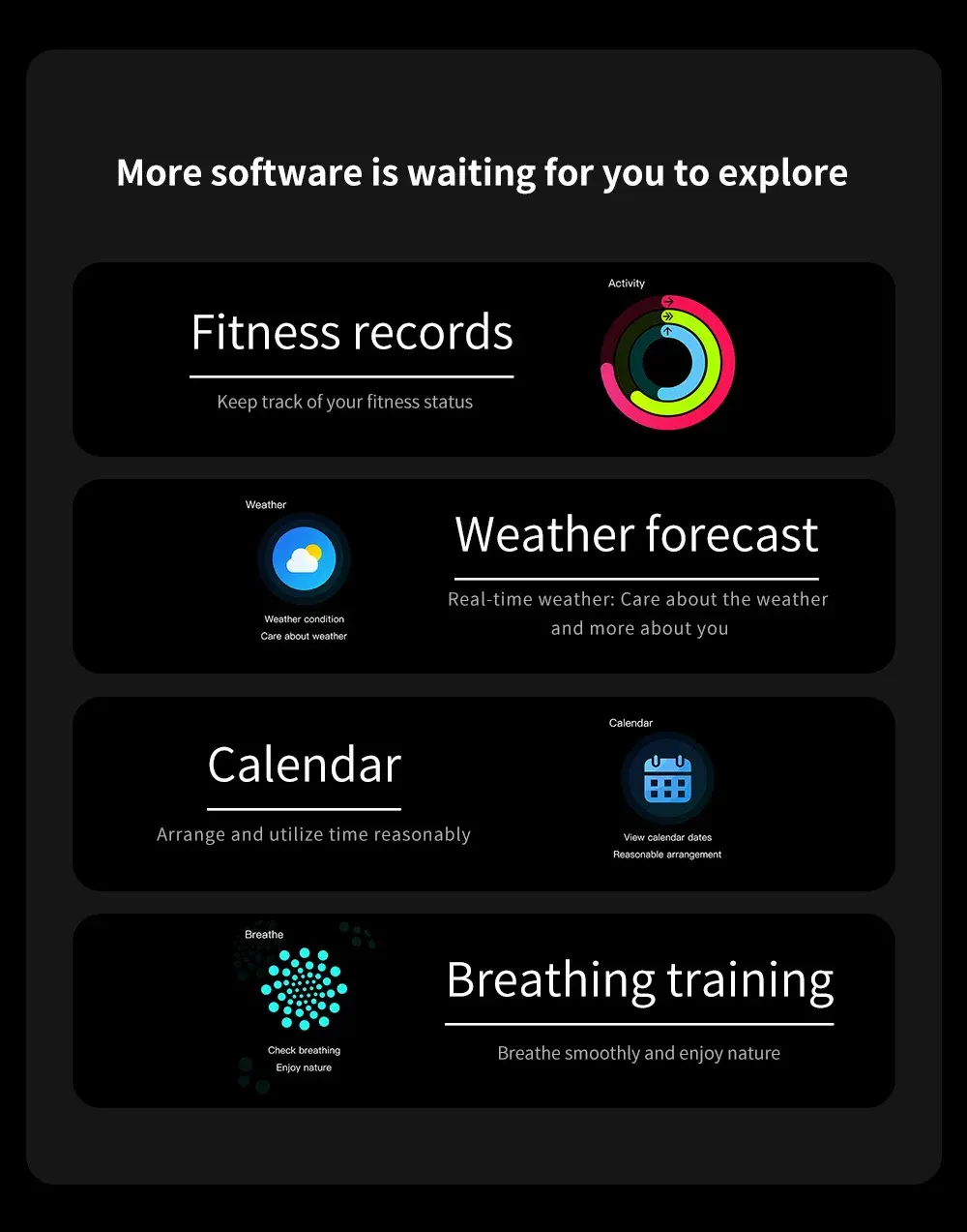 Smartwatch 2 in 1 function