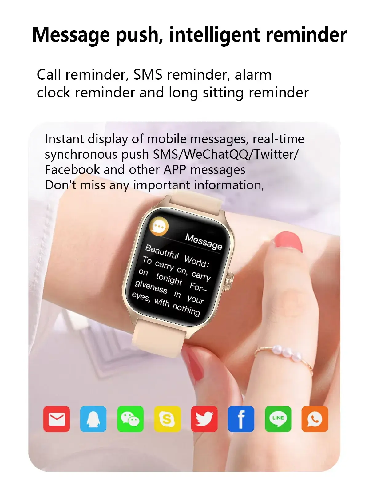 Classic Style Smartwatch advantage
