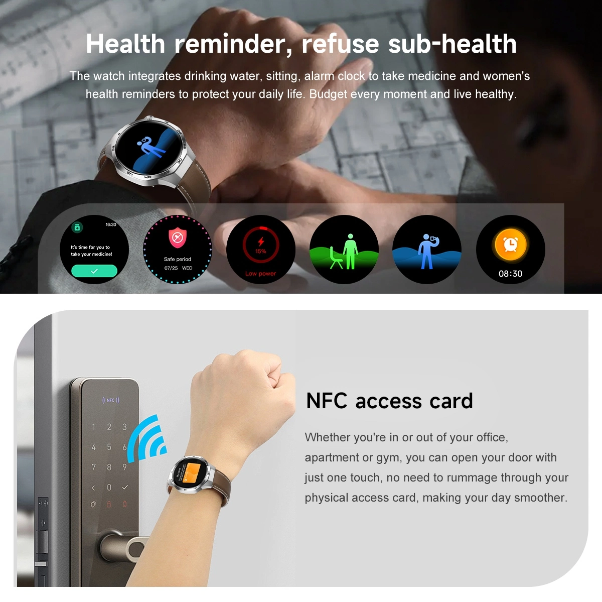 Long Battery Health Watch function Long Battery Health Watch function