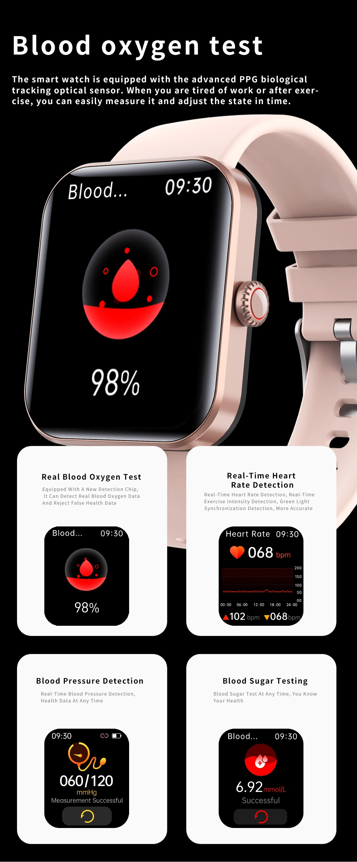 Health Fitness Smartwatch function Health Fitness Smartwatch function