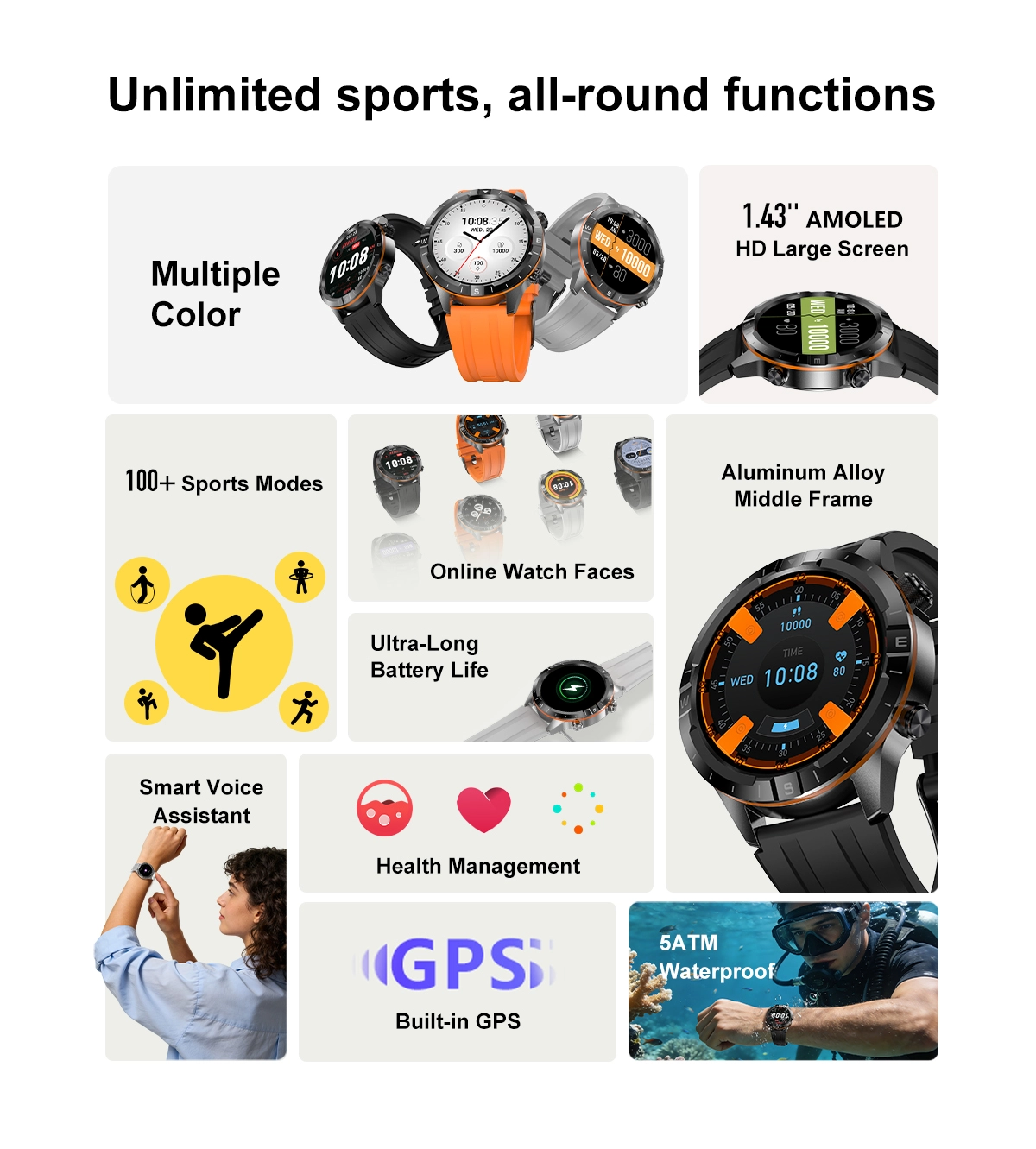GPS Outdoor Smartwatch advantage
