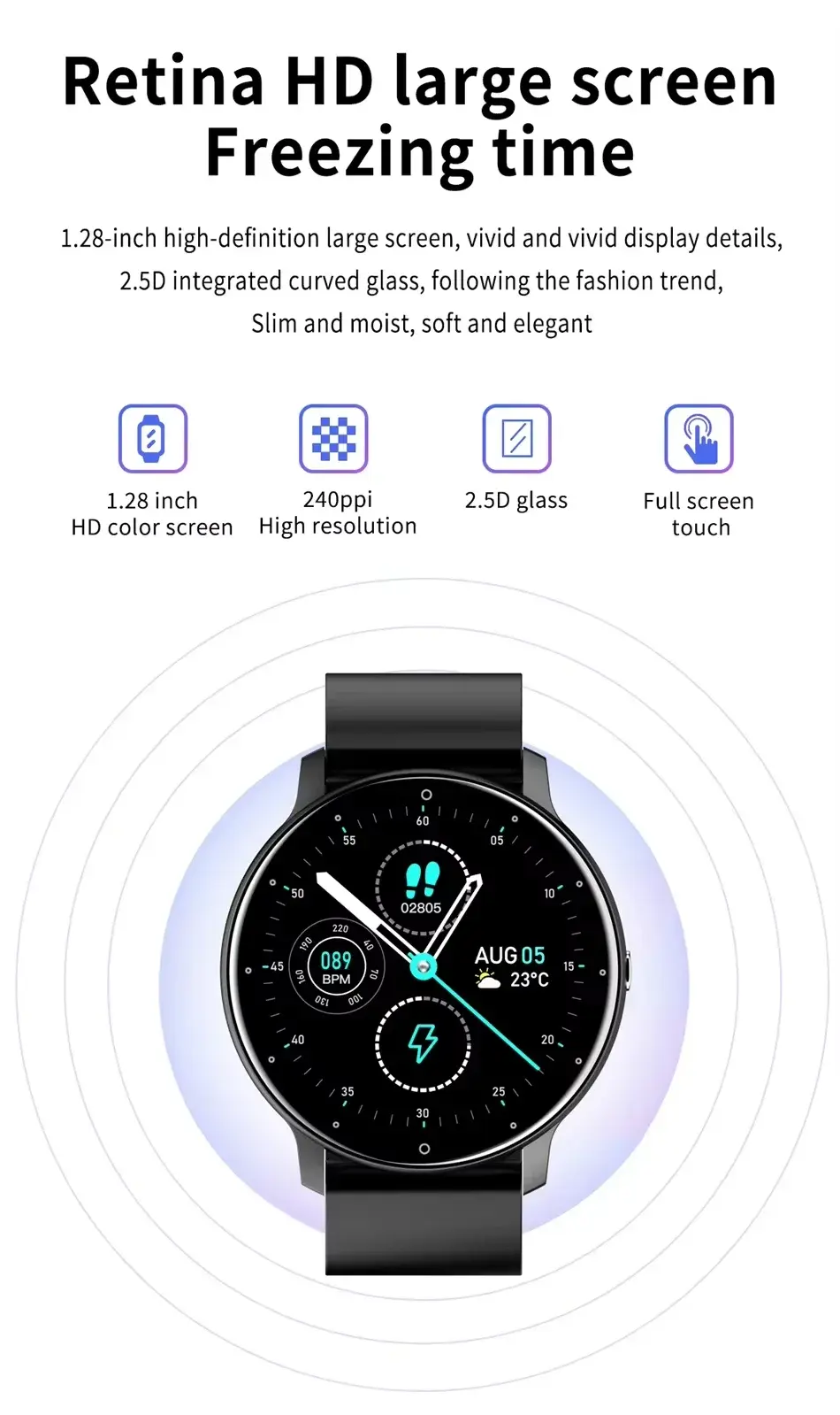 Dual-Core Bluetooth Watch function Dual-Core Bluetooth Watch function