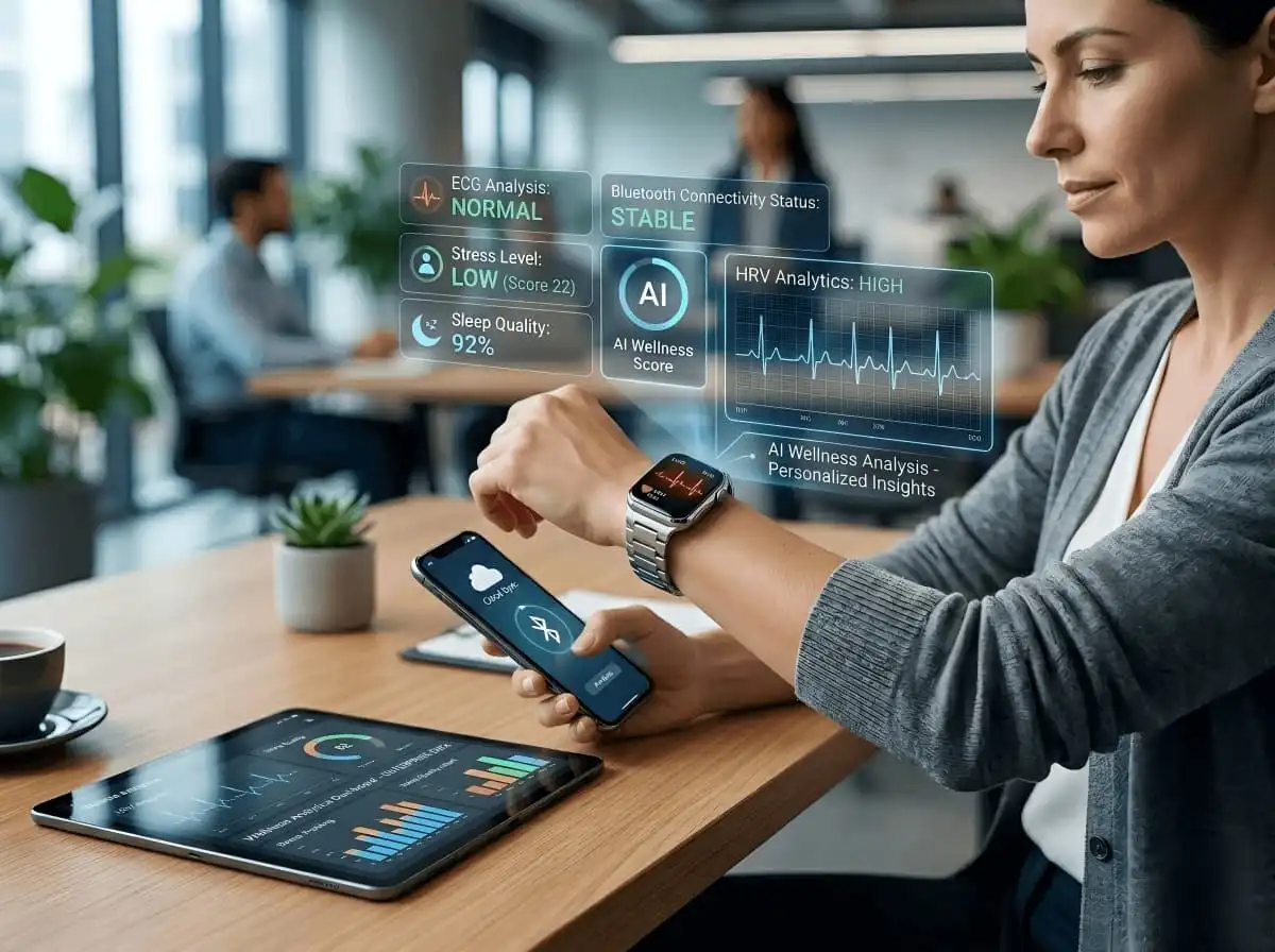 ECG Health Smartwatch for Remote Health Monitoring