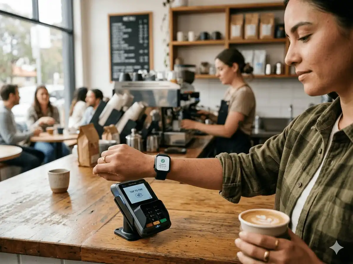 NFC Enabled Smartwatch for Contactless Payment NFC Enabled Smartwatch for Contactless Payment