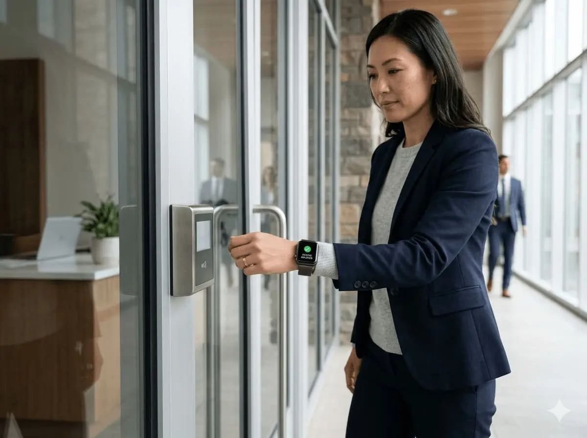 NFC Enabled Smartwatch for Smart Access Control