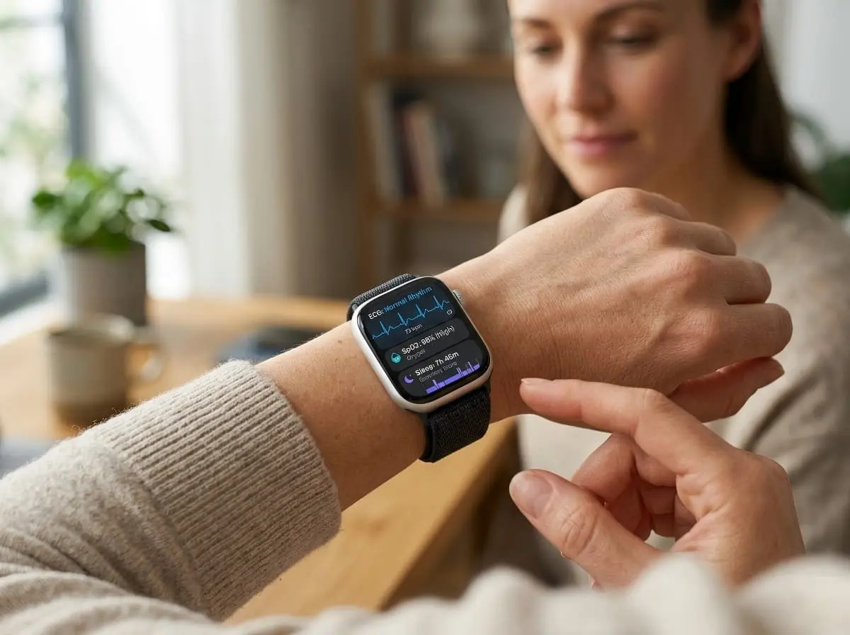 ECG and SpO2 Health Monitoring Smartwatch ECG and SpO2 Health Monitoring Smartwatch