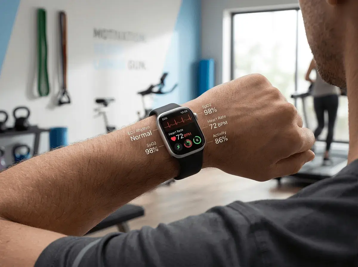 ECG and SpO2 Smartwatch During Workout ECG and SpO2 Smartwatch During Workout