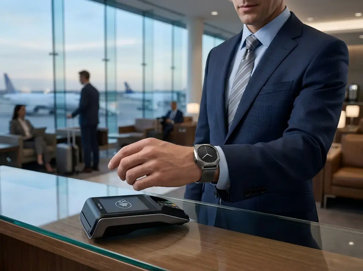 Professional smartwatch during business travel