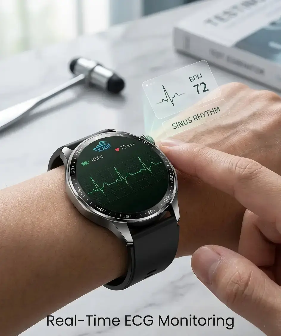 Smartwatch providing early heart health warning and preventive insights