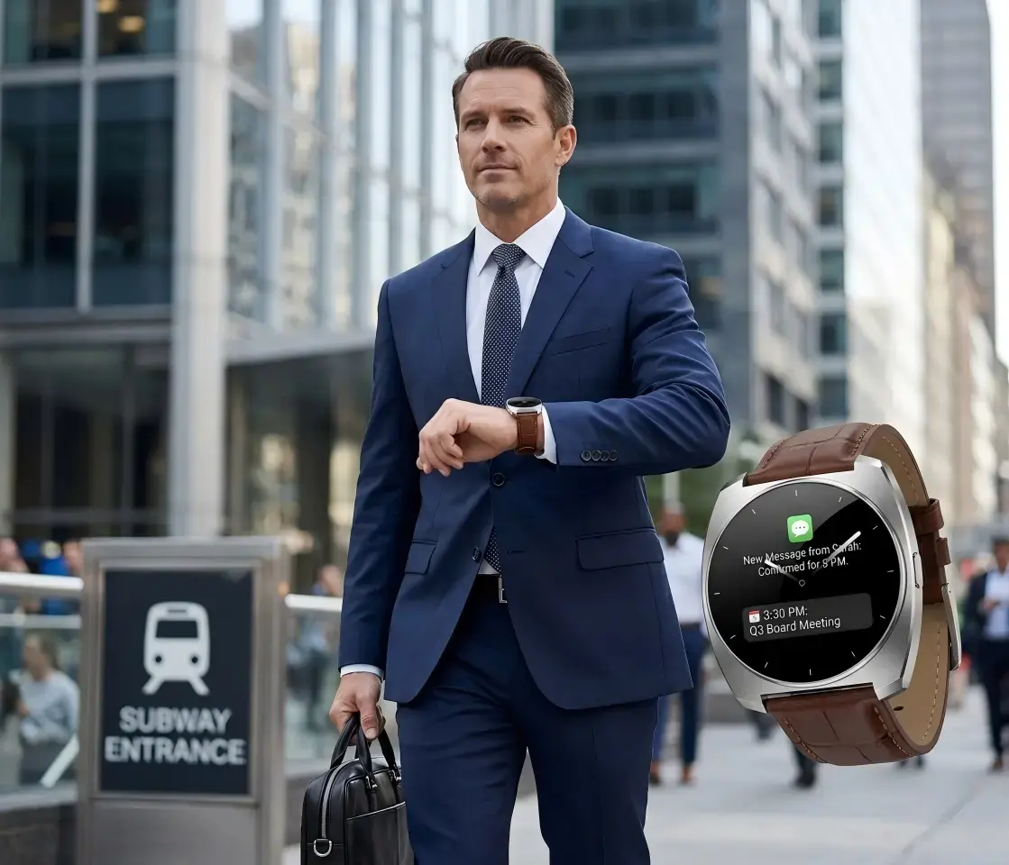 business smartwatch comparison battery waterproof features