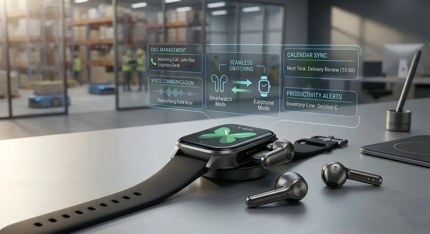 smartwatch 2 in 1 used for logistics communication and calls smartwatch 2 in 1 used for logistics communication and calls