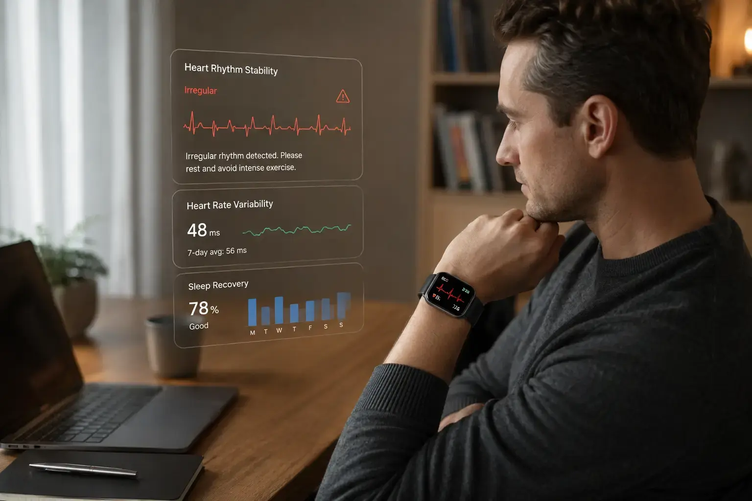 ecg sport watch health monitoring and heart rhythm tracking ecg sport watch health monitoring and heart rhythm tracking