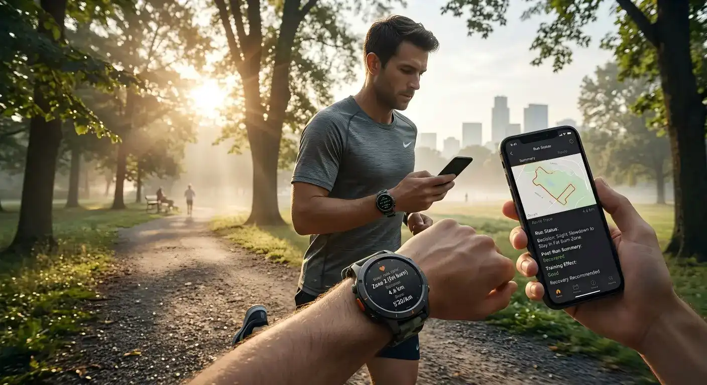 AI smartwatch guiding real-time running pace and recovery optimization AI smartwatch guiding real-time running pace and recovery optimization