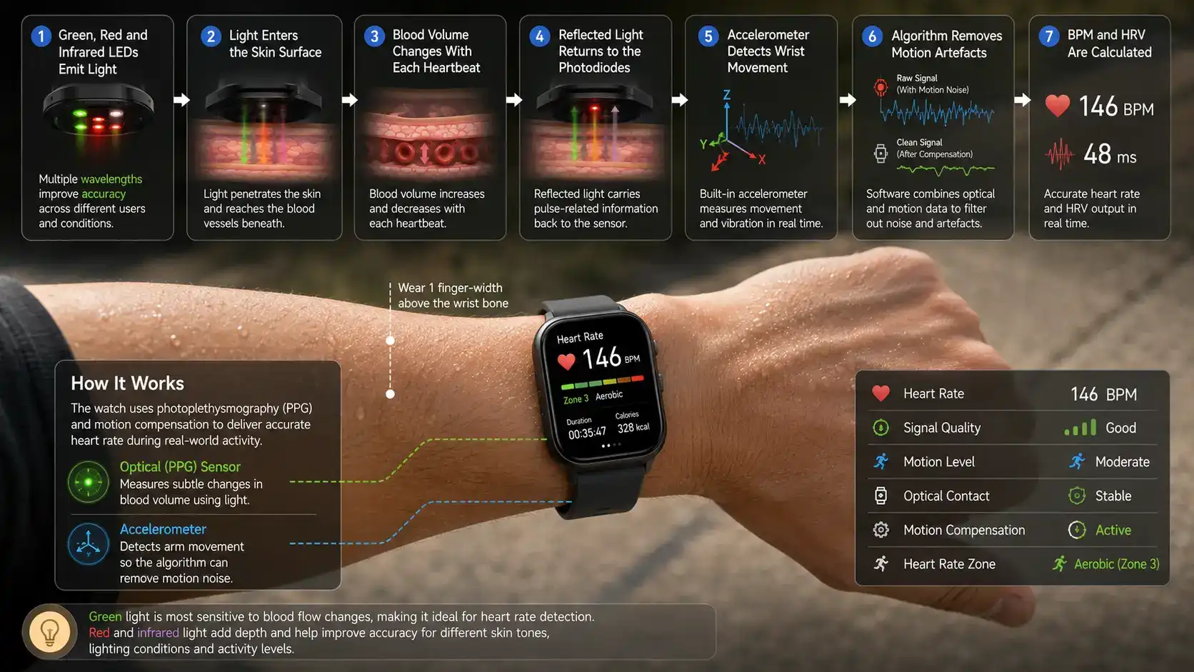 Hiker preparing GPS smartwatch before a hike. Hiker preparing GPS smartwatch before a hike.
