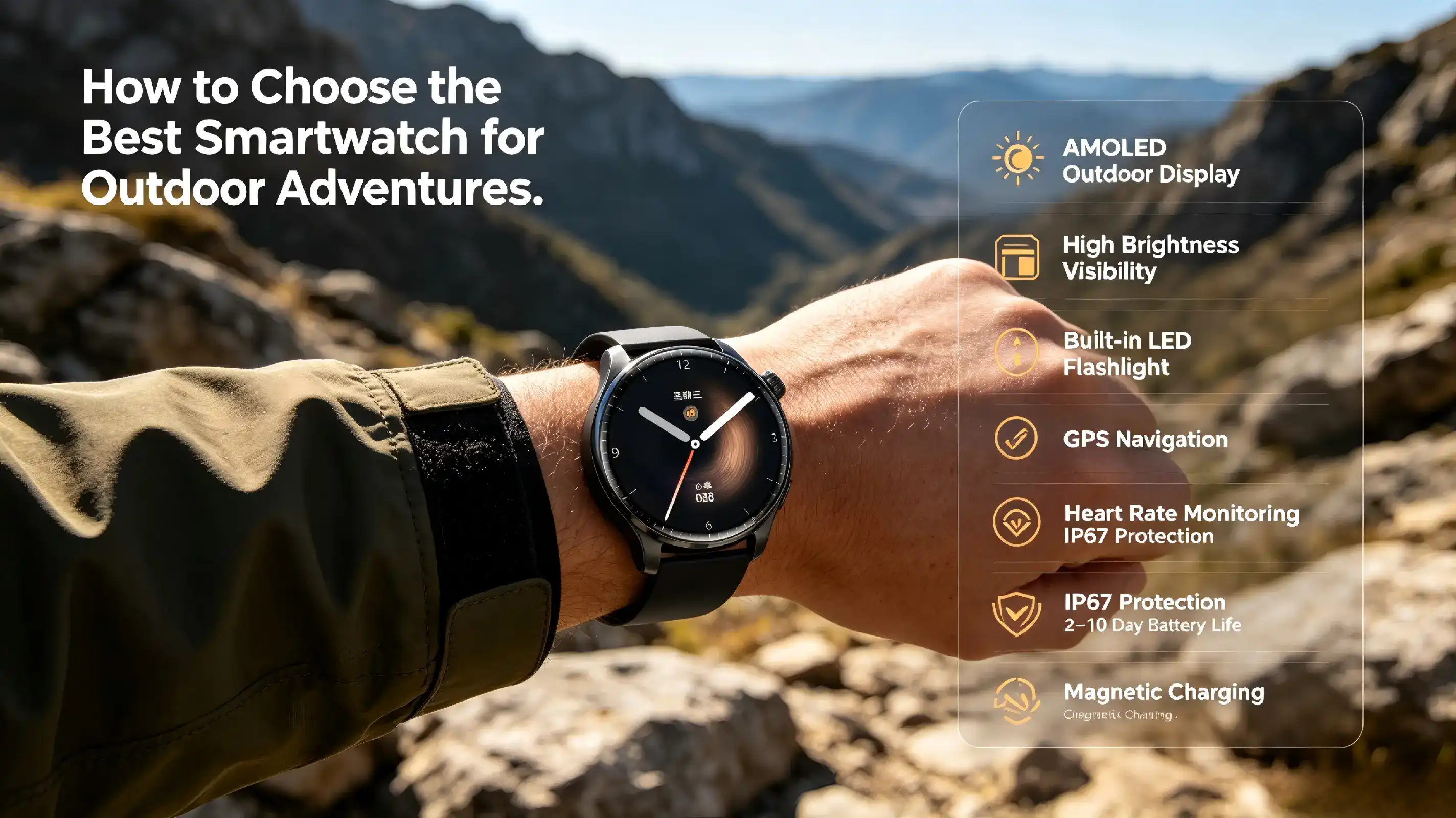 How to Choose the Best Smartwatch for Outdoor Adventures