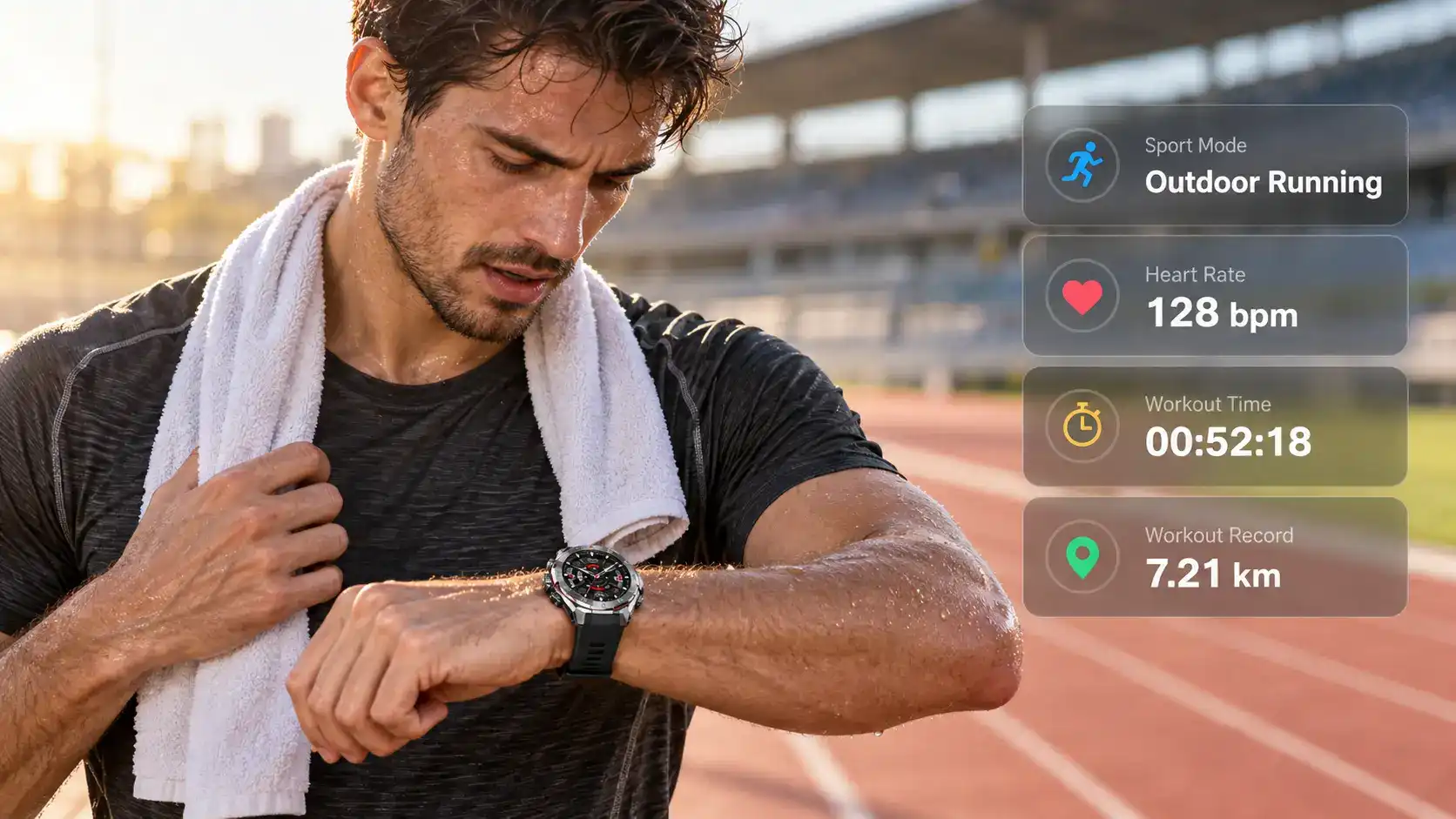 What Features Define a Premium Sports Smartwatch?