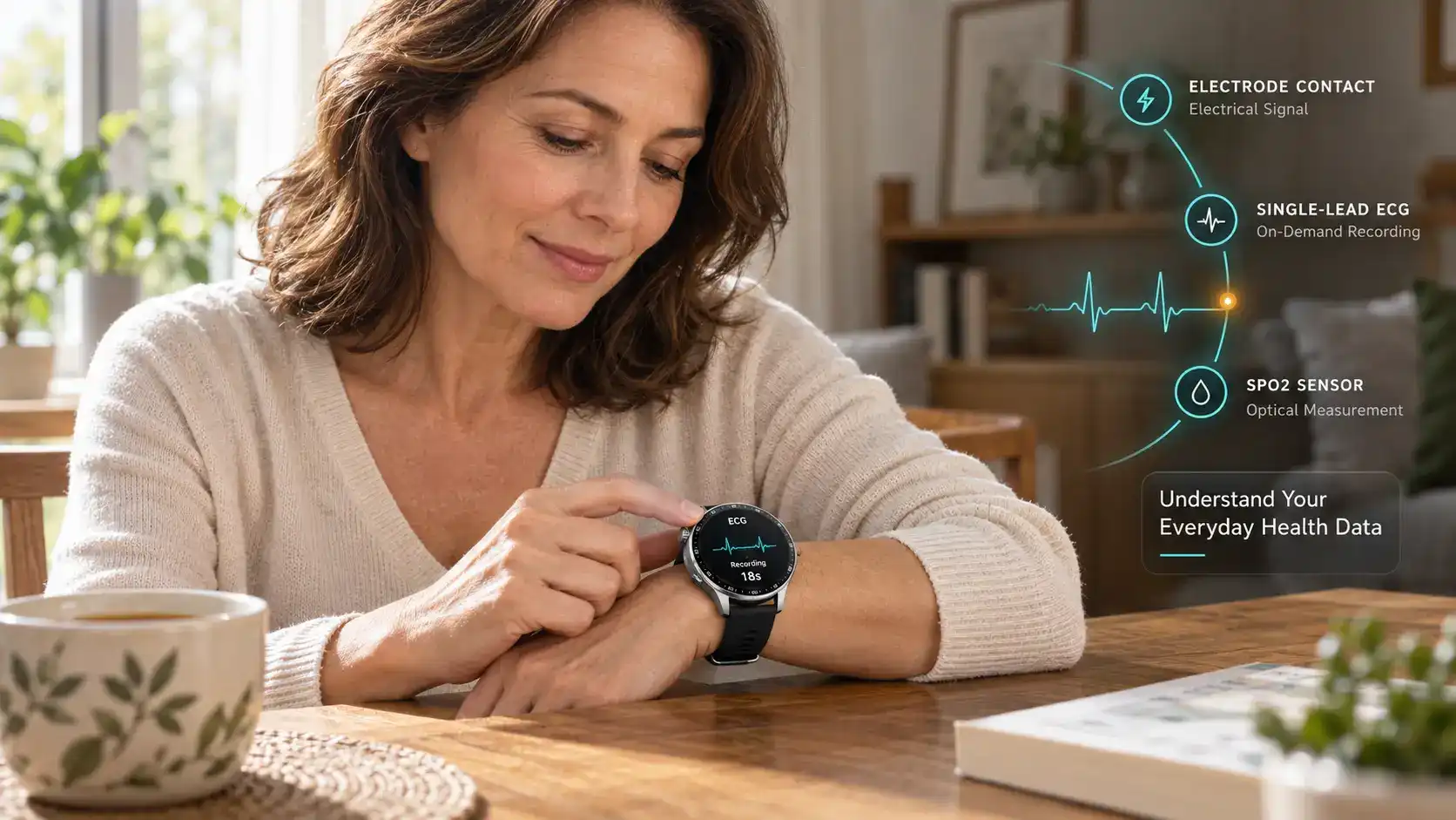 How Accurate Is an ECG SpO2 Smartwatch for Daily Monitoring?