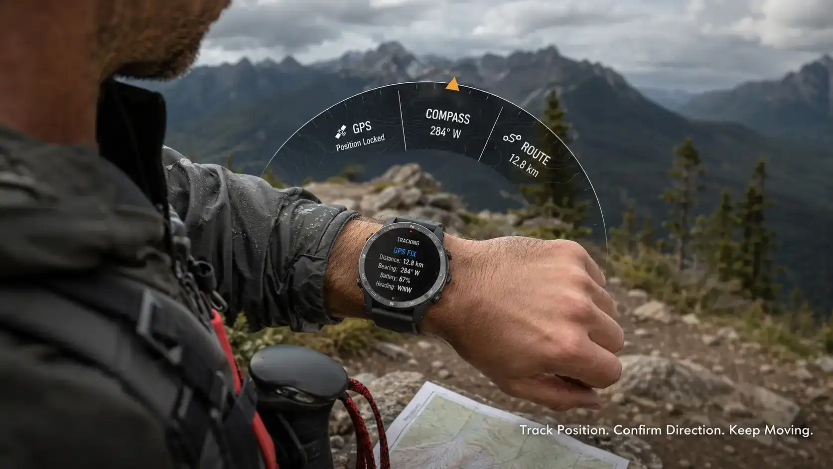 Outdoor Tracking Solutions with Rugged GPS Smartwatch