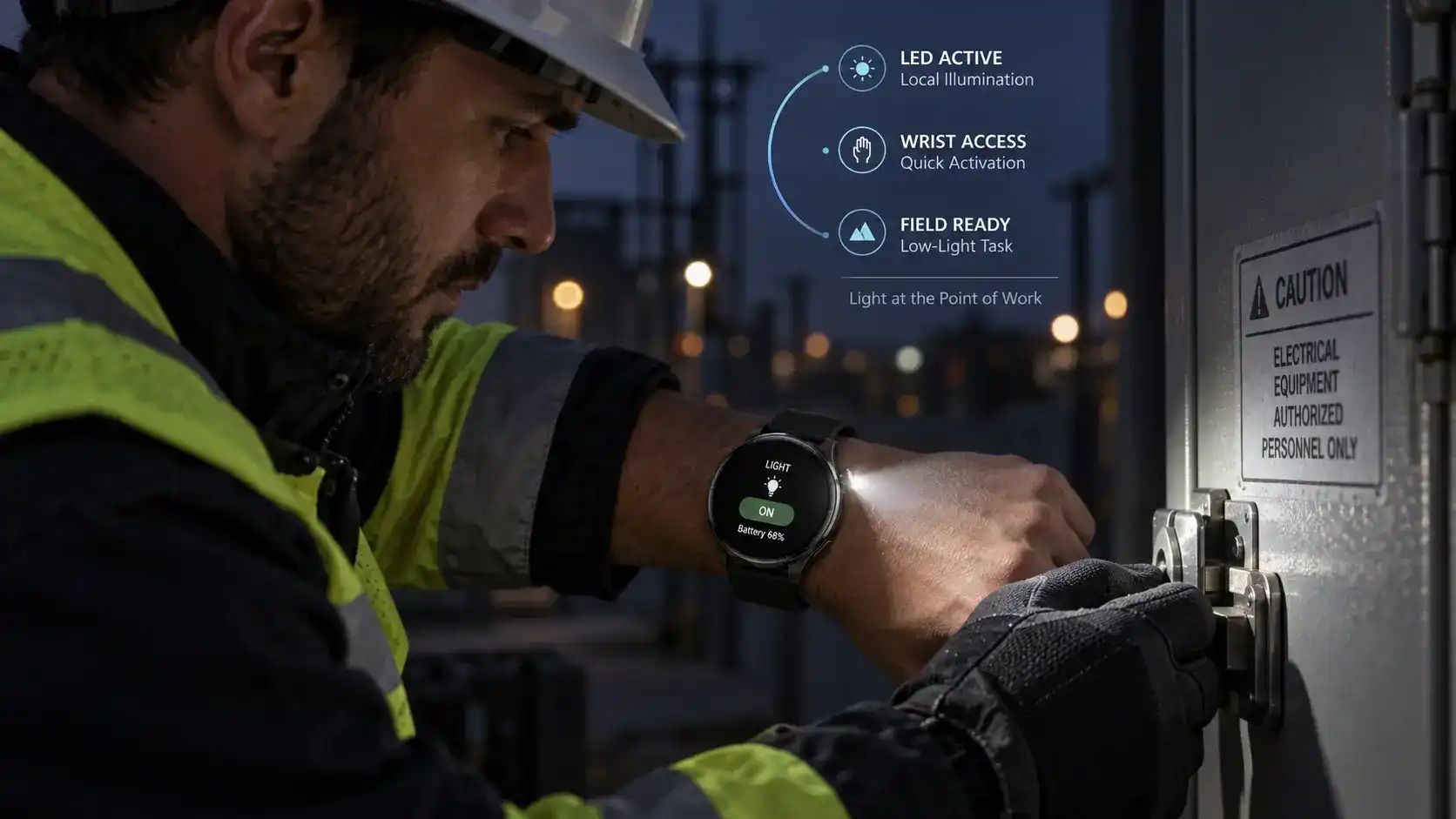 Smart Lighting Solutions with Outdoor Smartwatches