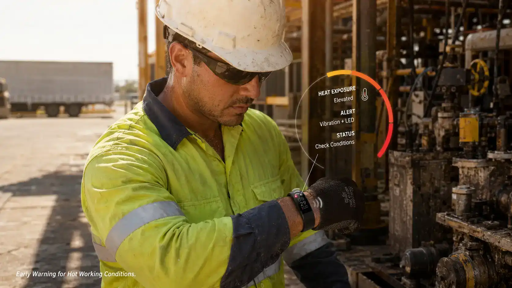 High Temp Warning Band installation guide for workplace safety teams